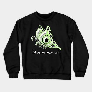 Memengwaa (Butterfly) Agender Pride Crewneck Sweatshirt